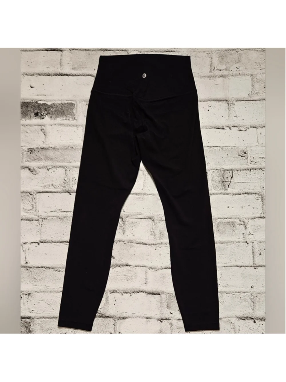 Lululemon Black High Rise 7/8 Leggings Athletic Yoga Pants Size 6